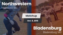 Matchup: Northwestern vs. Bladensburg  2016