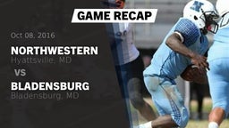 Recap: Northwestern  vs. Bladensburg  2016