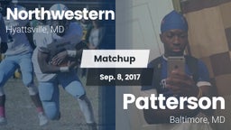 Matchup: Northwestern vs. Patterson  2017