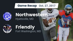 Recap: Northwestern  vs. Friendly 2017