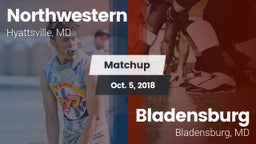 Matchup: Northwestern vs. Bladensburg  2018