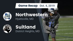 Recap: Northwestern  vs. Suitland  2019