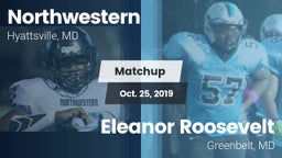 Matchup: Northwestern vs. Eleanor Roosevelt  2019