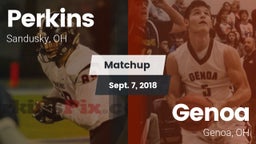 Matchup: Perkins vs. Genoa  2018