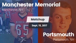 Matchup: Manchester Memorial vs. Portsmouth  2017