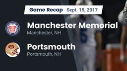 Recap: Manchester Memorial  vs. Portsmouth  2017
