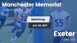 Matchup: Manchester Memorial vs. Exeter  2017