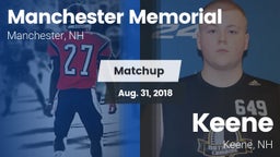 Matchup: Manchester Memorial vs. Keene  2018