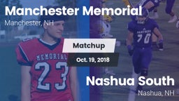 Matchup: Manchester Memorial vs. Nashua  South 2018