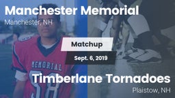 Matchup: Manchester Memorial vs. Timberlane Tornadoes 2019