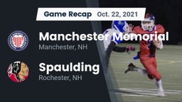 Recap: Manchester Memorial  vs. Spaulding  2021