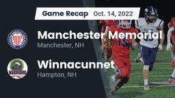 Recap: Manchester Memorial  vs. Winnacunnet  2022