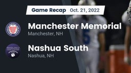Recap: Manchester Memorial  vs. Nashua  South 2022