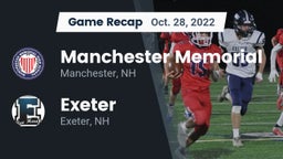 Recap: Manchester Memorial  vs. Exeter  2022