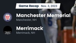 Recap: Manchester Memorial  vs. Merrimack  2023