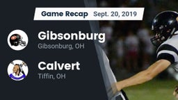 Recap: Gibsonburg  vs. Calvert  2019