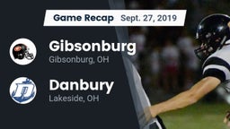 Recap: Gibsonburg  vs. Danbury  2019