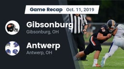 Recap: Gibsonburg  vs. Antwerp  2019