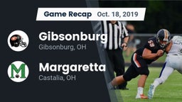 Recap: Gibsonburg  vs. Margaretta  2019