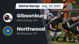 Recap: Gibsonburg  vs. Northwood  2020