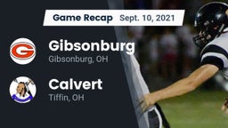 Recap: Gibsonburg  vs. Calvert  2021