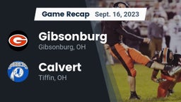 Recap: Gibsonburg  vs. Calvert  2023