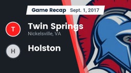 Recap: Twin Springs  vs. Holston 2017