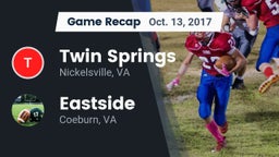 Recap: Twin Springs  vs. Eastside  2017