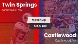 Matchup: Twin Springs vs. Castlewood  2018