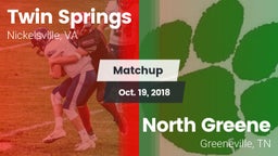 Matchup: Twin Springs vs. North Greene  2018