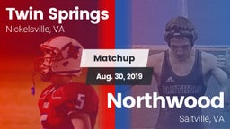 Matchup: Twin Springs vs. Northwood  2019