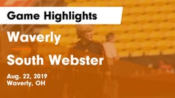 Waverly  vs South Webster Game Highlights - Aug. 22, 2019