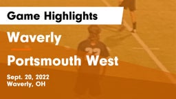 Waverly  vs Portsmouth West  Game Highlights - Sept. 20, 2022