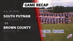 Recap: South Putnam  vs. Brown County  2016