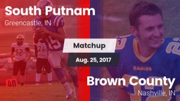 Matchup: South Putnam vs. Brown County  2017