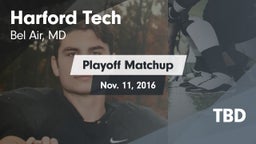 Matchup: Harford Tech vs. TBD 2016