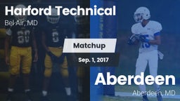 Matchup: Harford Technical vs. Aberdeen  2017