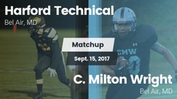 Matchup: Harford Technical vs. C. Milton Wright  2017