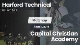 Matchup: Harford Technical vs. Capital Christian Academy 2018
