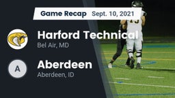 Recap: Harford Technical  vs. Aberdeen  2021