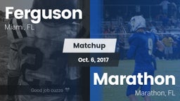 Matchup: Ferguson vs. Marathon  2017