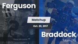 Matchup: Ferguson vs. Braddock  2017