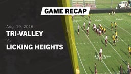 Recap: Tri-Valley  vs. Licking Heights  2016