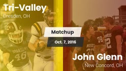 Matchup: Tri-Valley vs. John Glenn  2016