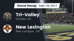 Recap: Tri-Valley  vs. New Lexington  2017