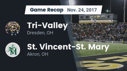Recap: Tri-Valley  vs. St. Vincent-St. Mary  2017