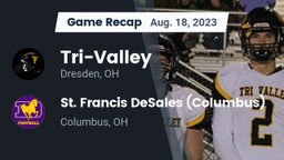 Recap: Tri-Valley  vs. St. Francis DeSales  (Columbus) 2023