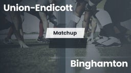 Matchup: Union-Endicott vs. Binghamton  2016