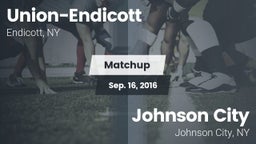 Matchup: Union-Endicott vs. Johnson City  2016