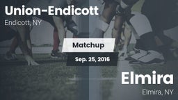 Matchup: Union-Endicott vs. Elmira  2016